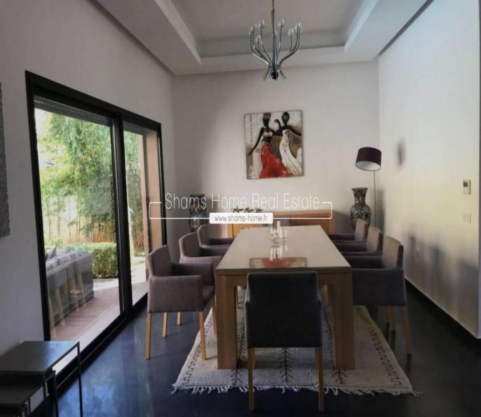 Villa contemporaine en location sur Golf Marrakech