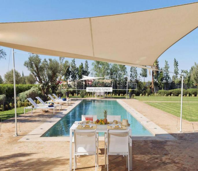 Villa de prestige à vendre en première ligne de Golf Marrakech