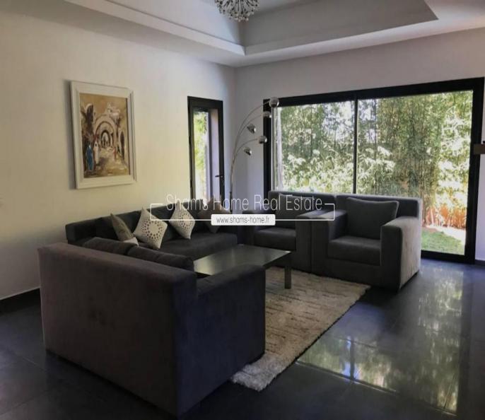 Villa contemporaine en location sur Golf Marrakech