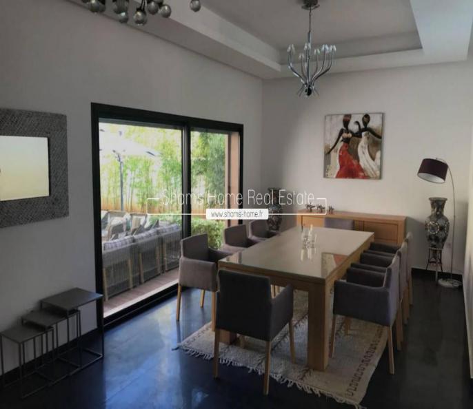 Villa contemporaine en location sur Golf Marrakech