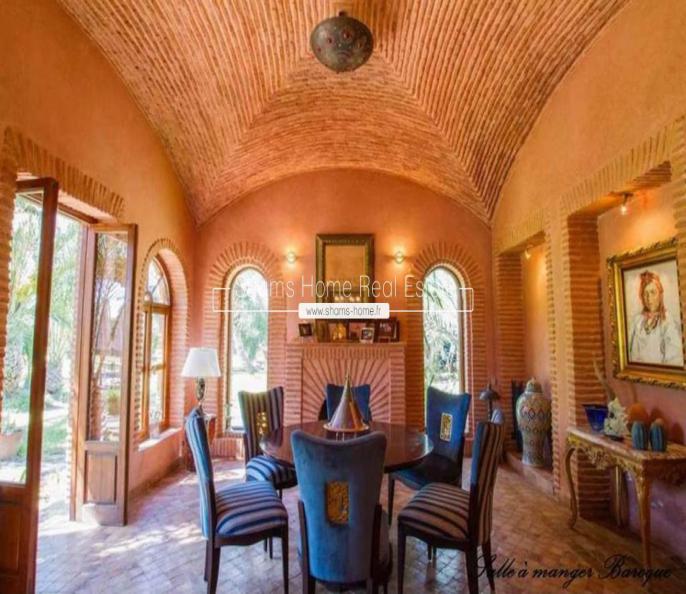 Vente Demeure de charme Marrakech Palmeraie