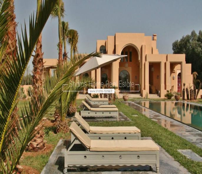 Vente villa de luxe  Marrakech Route Ourika