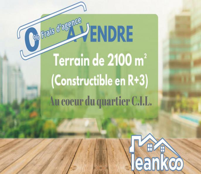 Terrain de 2100m² à vendre à CIL