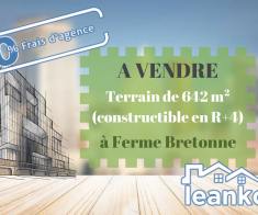 Terrain de 642 m² à vendre Ferme Bretonne